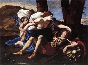 Nicolas Poussin Rinaldo and Armida 1625Oil on canvas Sweden oil painting reproduction